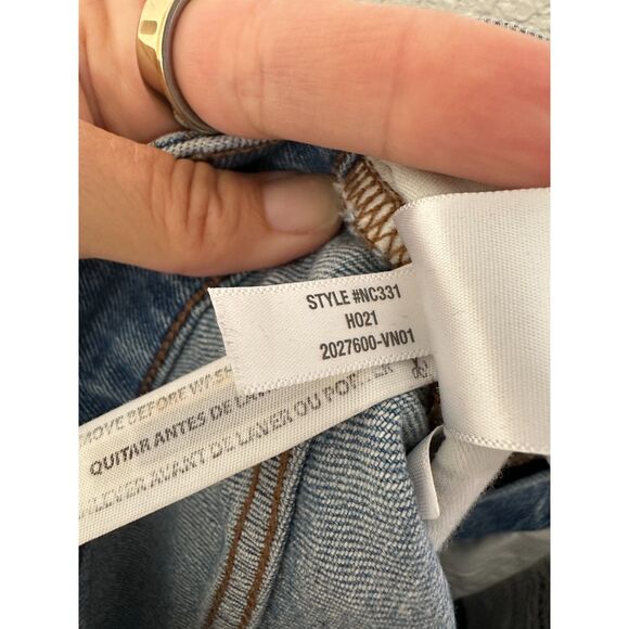 Madewell The Perfect Vintage Straight Jean in Hoye Wash Size 24 - Picture 9 of 10